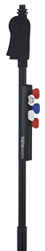 Gator Frameworks Mic Stand Guitar Pick Holder - Attaches to Microphone Stand Tubing - Holds up to 12 Guitar Picks, (GFW-GTR-PICKCLIP)