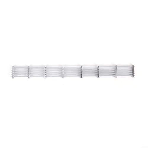 Image of BEAZOOM Miniature Road Guardrail HO OO for Scale ABS Plastic Fence Model Train Sets Garden Decor Realistic Road Scene Accessory 1 Pack(Medium gray187)