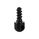 cdar 2Pcs Sling Mounting Sling Screw Swivel Stag Mount Screws for Rifles Black