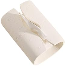 Tissue Box Holder Tissue Box Cover Holder Tissue Paper Holder for Bathroom Living Room Bedroom Vanity Kitchen Minimalistic Office Home Decor Tissue Organizer BoxWhite