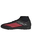 adidas Unisex - Adulto F50 Club Mid Cut Turf Football Shoes, Core Black/Lucid Red/Core Bla...