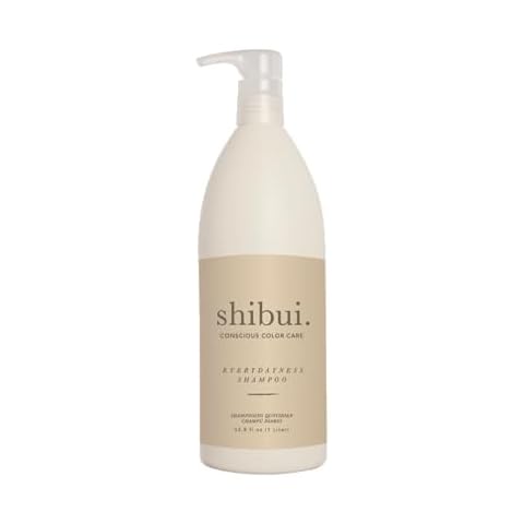 SHIBUI Everydayness Shampoo, Gentle Daily Cleanser with Rose Water & Saké, For Fine to Medium Hair, Color-Safe & Silicone-Free, 33.8 Fl Oz Cover