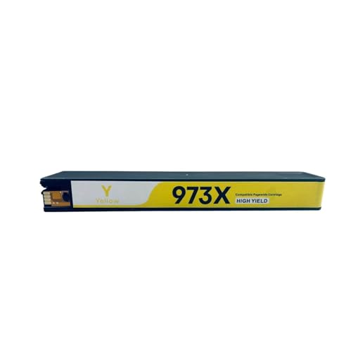 Cartouche d'encre 973XL jaune résolvant les pannes d'encre sur imprimante PageWide Pro 452dn