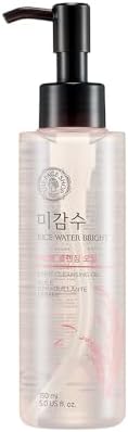 The Face Shop Rice water bright light Cleansing Oil with Rice Water to Brighten the Skin, 150ml | Korean Make-Up Remover, For Lips, Eyes and Face, Removes Waterproof makeup
