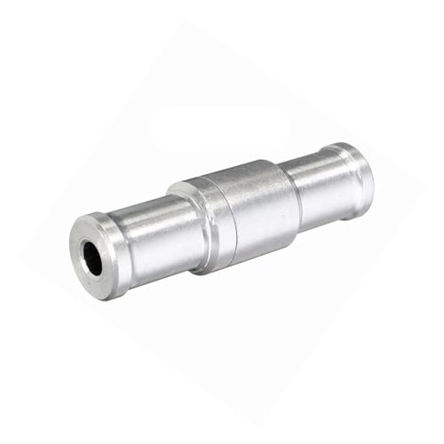 Way check valve, aluminium alloy fuel check valve, suitable for petrol car engine oil water pumps 6/8/10/12 mm(12mm)
