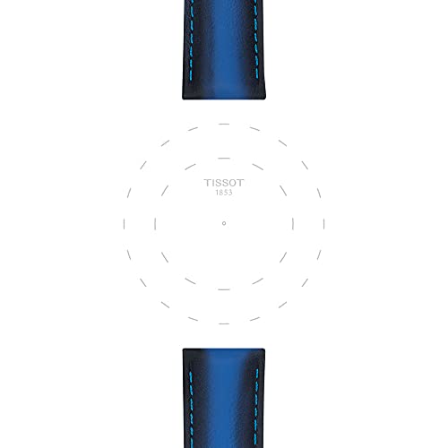 Tissot T852046840 20mm Lug Blue Leather Strap by Tissot - Used condition - Image 3