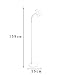 L.TSA Modern Minimalista Hierro Forjado Home Tune Reading/Craft Study Dormitorio Living Room...