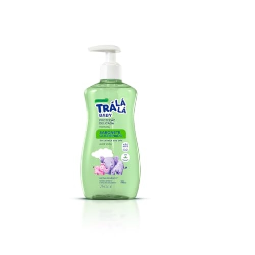 Trá Lá Lá Sabonete Liquido Hidrata Pump Personagem Baby Branco E Verde 250 Ml Trá Lá Lá Sabonete Liquido Hidrata Pump Personagem Baby Branco E Verde 250 Ml