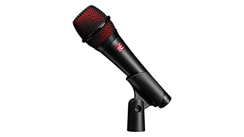 sE Electronics V7 Black ダイナミックマイク 【スーパーカーディオイド/金属製】 ボーカル用 オールブラック 国内正規品