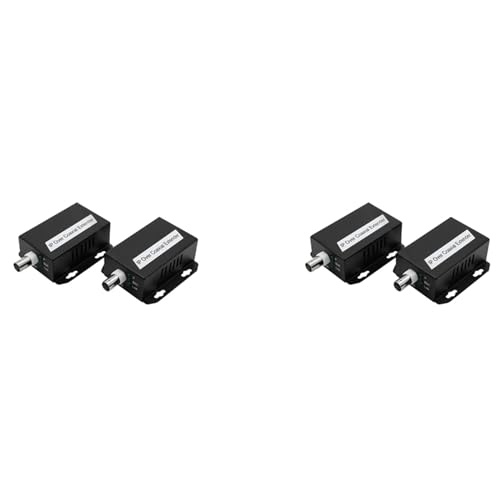 Réseau IP vers prolongateur coaxial pour installation caméra de sécurité CCTV