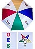 Order of Eastern Star New Fraternity 30'' Wind Resistant Auto Open Umbrella
