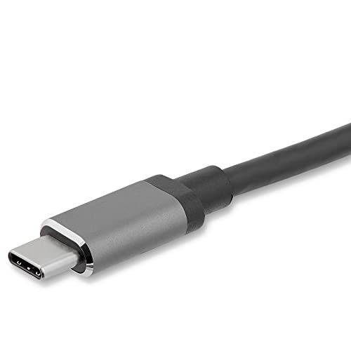Adaptador USB-C a HDMI y VGA StarTech CDP2HDVGA Gris Espacial con Cable de 15cm 3