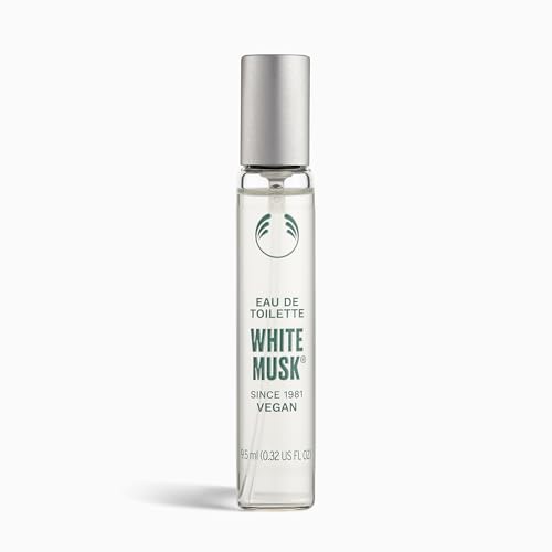 The Body Shop Eau de Toilette | Fragrance for Women Ideal for Gifting | Vegan 9.5 ml / 0.32 fl oz (White Musk)