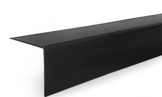 Black PVC Angle Trim 40mm x 40mm x 1m – 1 Pack