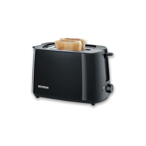 Severin 700W Automatic Toaster 2287, Black Cover