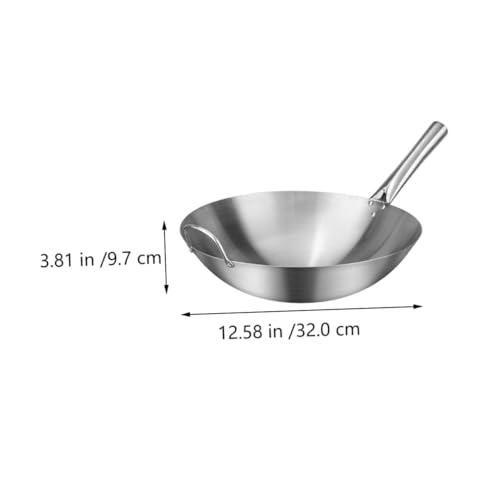 Wok Práctico de Fondo Redondo Antiadherente Ciieeo miniatura 4