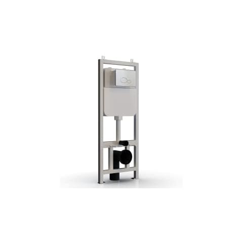 MEJE Cistern, 54.3 x 8.9 x 119 cm, wall element toilet, white Cover