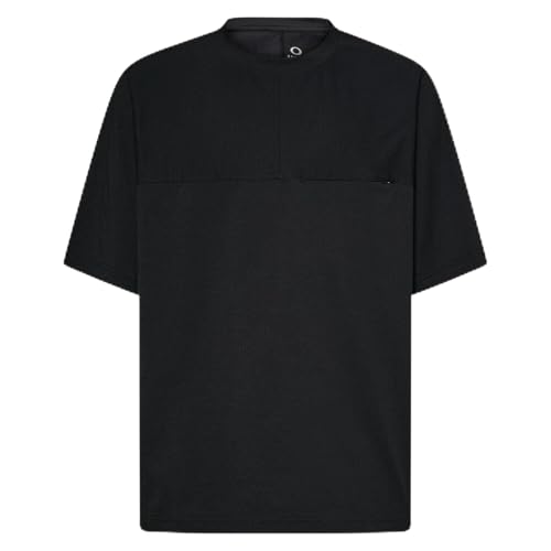 [�I�[�N���[] ENHANCE MULTI SS TEE 1.0 BLACK HEATHER US XS �T�C�Y (���{ S �T�C�Y����) FOA407653_00HXS