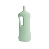 Tamaño del producto: el jarrón de porcelana mide 26,1 × 9,0 x 4,8 cm. Lavar la botella después de usar el jarrón con jabón suave, agua tibia y un cepillo.