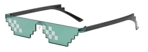 Image of Thug Life Sunglasses Pixel Gangsta Life Funny Novelty Shades