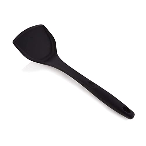 5-Piece Small Spatulas + Black Silicone Wok Spatula #TOP2