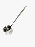 Marwall Stainless Steel Soup Ladle, Long Handle Water and Sauce Serving Spoon for Kitchen, Restaurant