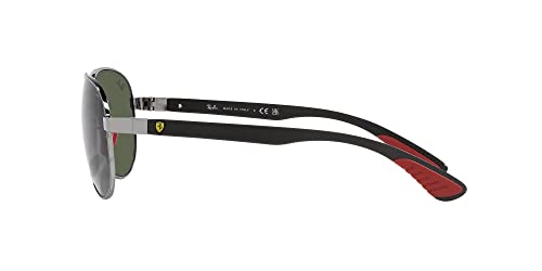 Image of Ray-Ban womens Rb8331m Scuderia Ferrari Collection Aviator Sunglasses