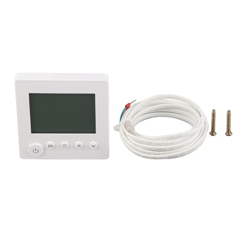 Klanata Electric Baseboard Heaters Thermostat Programmable Thermostat LCD Display High Accuracy Smart Thermostat Electric Heating System Klanata Electric Baseboard Heaters Thermostat Programmable Thermostat LCD Display High Accuracy Smart Thermostat Electric Heating System