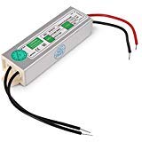 LEMONBEST Waterproof LED Driver Transformer for Fountain Landscape Pond Pool Light, 10W Power Supply Switching AC 110V to DC 12V (NO Plug)