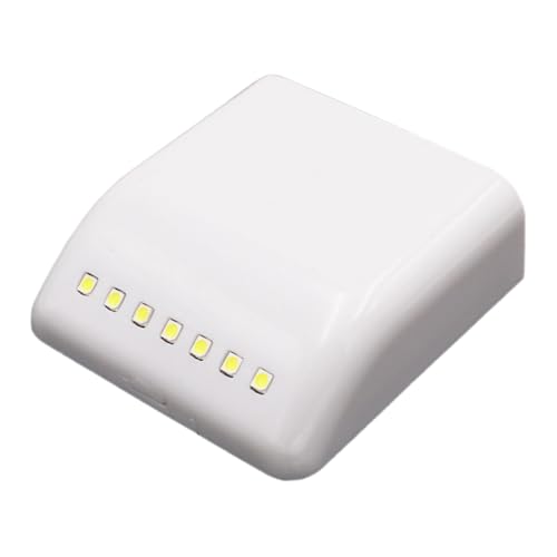 DOITOOL 2 piezas Luz Armario Sensor Inteligente Leds con Inducción Automática Unidades Blanco para Interior Armarios Pasillos