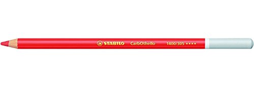 Crayons de couleur fusain STABILO CarbOthello Vermillon clair x6 - 2