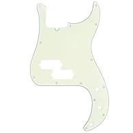 Fits 4 string American, American Standard, American Vintage, Standard and Deluxe series Precision Bass models (does not fit 5 string Precision models). 13 mounting screw holes, with truss-rod notch.No vintage-style thumb rest or pickup cover screw ho...