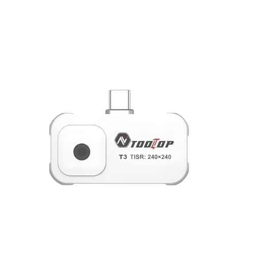 T3-20~550�� Thermal Imaging Camera 25Hz High Frame Rate Mobile Phone Thermal Imager Type-C Infrared Camera TISR 240*240(T3)