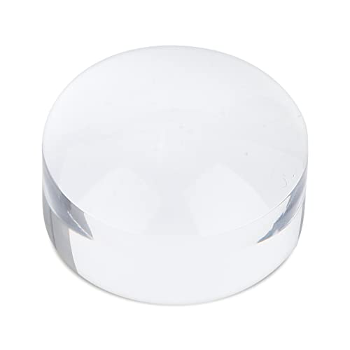 Image of Cufaee 8X Optical Dome Magnifier Hands Free Portable Acrylic Lightweight Magnifying Glass for Reading Books Newspapers Maps Daily Use