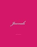 Journals Under 5.00: Classic (Lined Pages) Bright Pink Cover Journal Option - ON SALE NOW - JUST $4.99: Volume 6