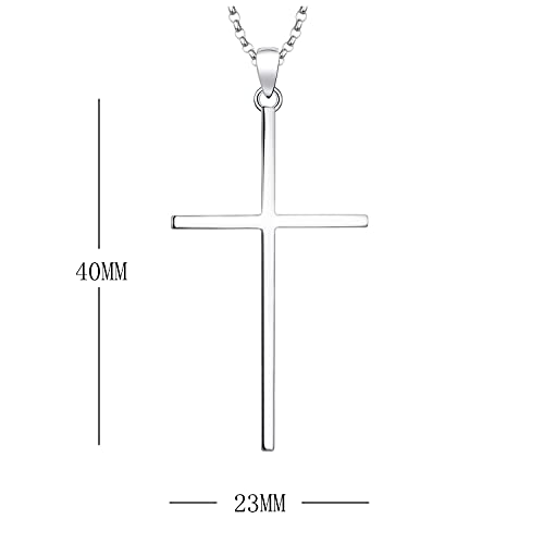 JO WISDOM Collana di Grande Croce Crocifisso