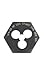 BOSCH Die,Metric,10mmx1.50 Part No. 96332