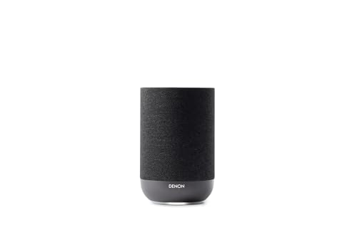 Denon Home 200 Enceinte Bluetooth Connectée avec HEOS, Dolby Atmos Music, Smart WiFi Speaker sans Fil, Enciente Puissante, AirPlay 2, Streaming Haute...