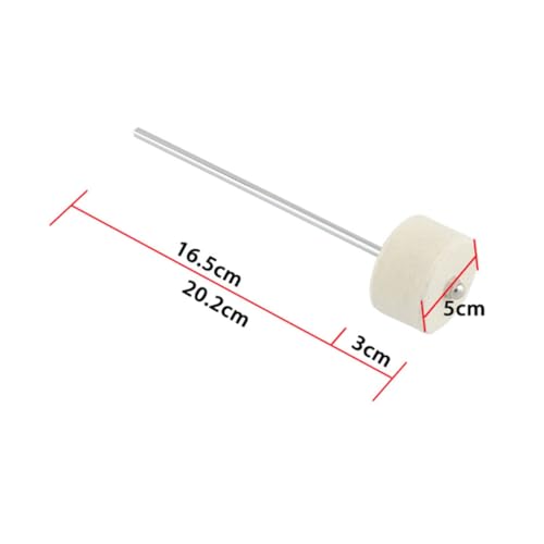 Amagogo Pedal de Bombo con Pila de Fieltro Doble Cara miniatura 5