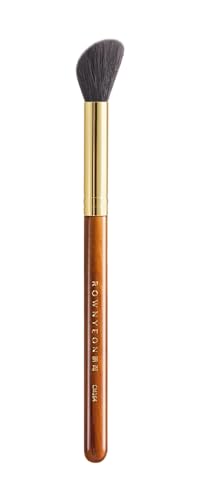 Desert Oak Angled Blush Brush with Goat Hair & Ebana Handle