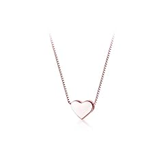 0.7cm Heart-Rose Gold