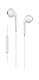 Elbe AU-B15-MIC In-Ear-Kopfhörer mit Kabel, mit Mikrofon, Weiß
