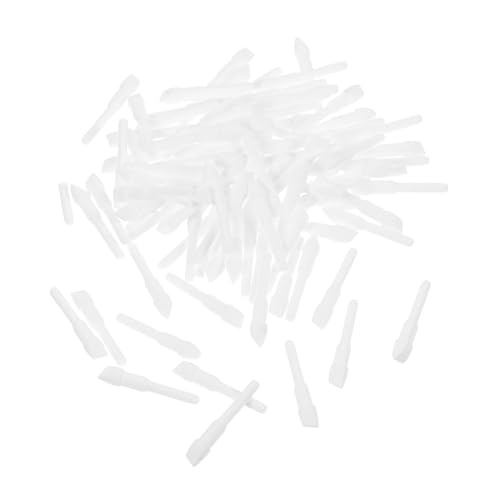 HOMSFOU 100Pcs Acrylic Marker Replacement Nibs Fine Tip Paint Pen Points for Easy Replacement Compatible with Highlighters and Watercolor Pens for Drawing and Creative Projects