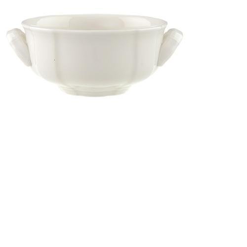 Villeroy & Boch Manoir Taza consomé, 350 ml, Altura: 5,5 cm, Porcelana Premium, Blanco