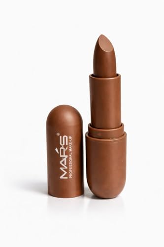 Image of Mars-Matte Creamy Lipstick | Non-drying, Highly pigmented Lipstick | Shade- multisades, 3.8gm| (BROWN)