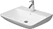 Produktbild Duravit Waschtisch ME by Starck 650 mm, mit 3 Hahnlöcher, weiß WonderGliss, 23356500301