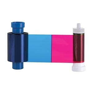 AlphaCard Pro 550 YMCKO Ribbon and DuraClean DC 3633-0053 Cleaning Kit for The AlphaCard PRO 550