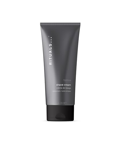 RITUALS Homme Crema de Afeitar, crema de afeitar para hombre con madera de cedro e Hydra Complex, 200 ml