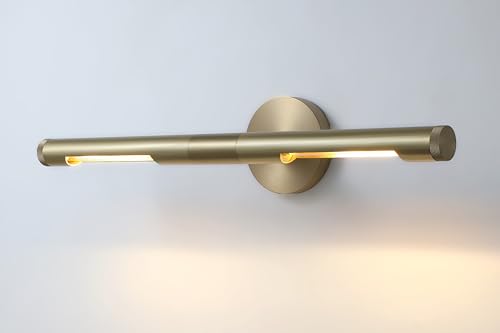 Image of 22 Inch Hardwired Brass Picture Light for Wall, Wall Art Light, Wall Light for Pictures, Art Light (Bulb Included)
