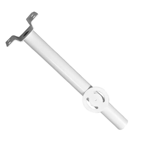 HONITANO Soporte para Brazo de Luz Solar para Poste de Calle Soporte Metálico Resistente y Decorativo Compatible con Luces Solares de Jardín Terrazas y Exteriores Diseño Creativo y